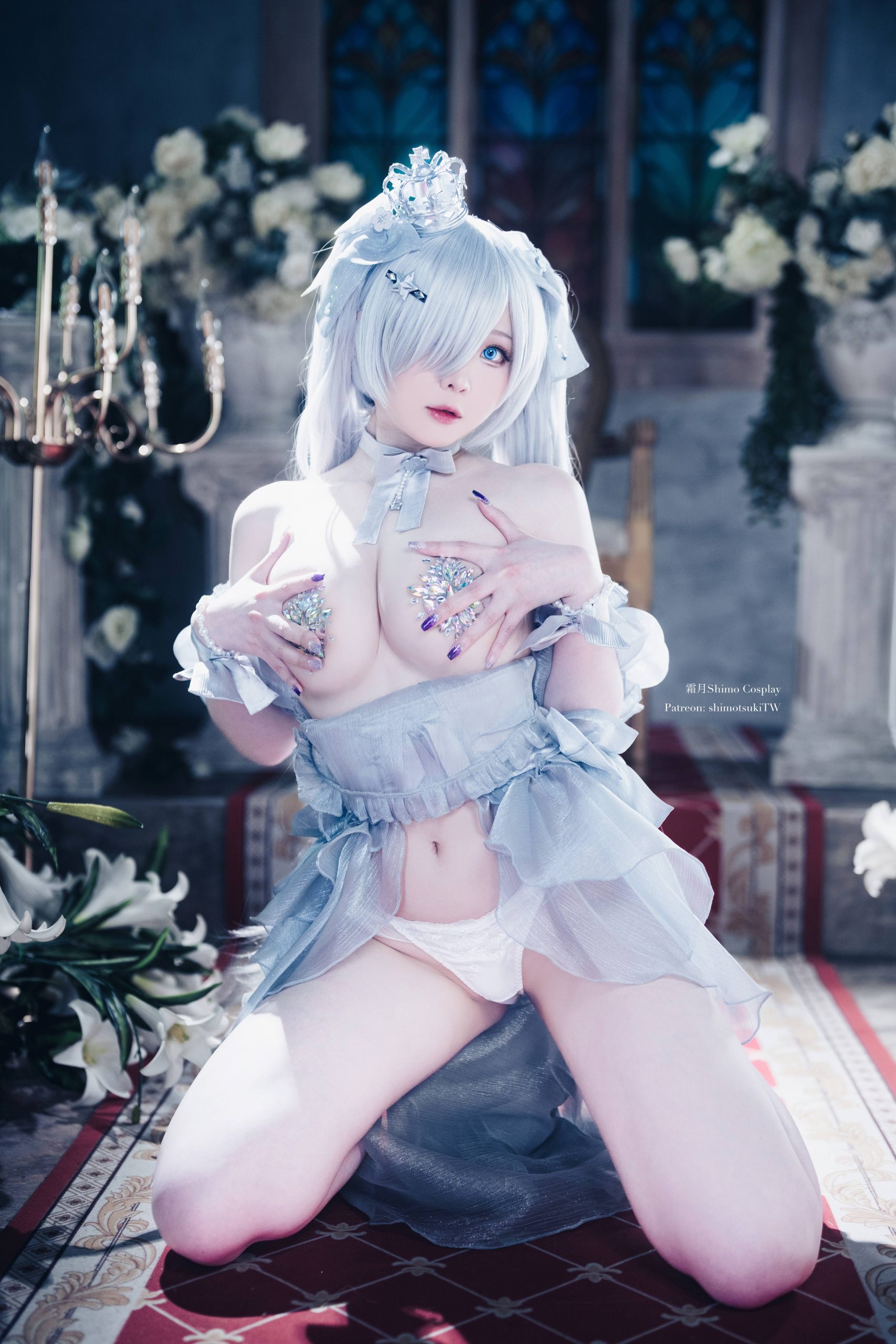 霜月shimo cosplay Cinderella – NIKKE
